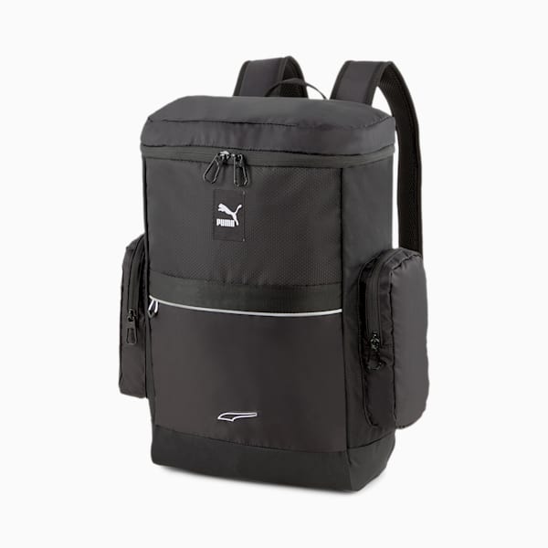 EvoPLUS Box Unisex Backpack, Puma Black, extralarge-IND