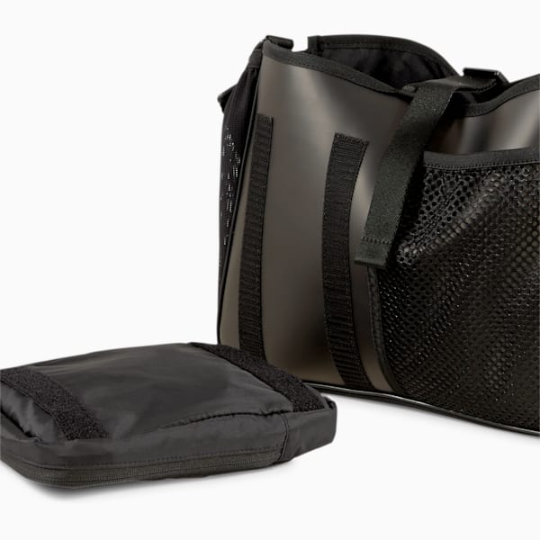 Active Organiser Training Grip Bag, Puma Black-Bright Gold, extralarge
