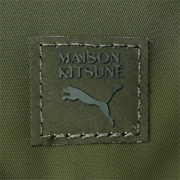 PUMA x MAISON KITSUNE Rolltop Backpack, Rifle Green, extralarge