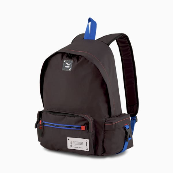 Puma black and blue backpack discount
