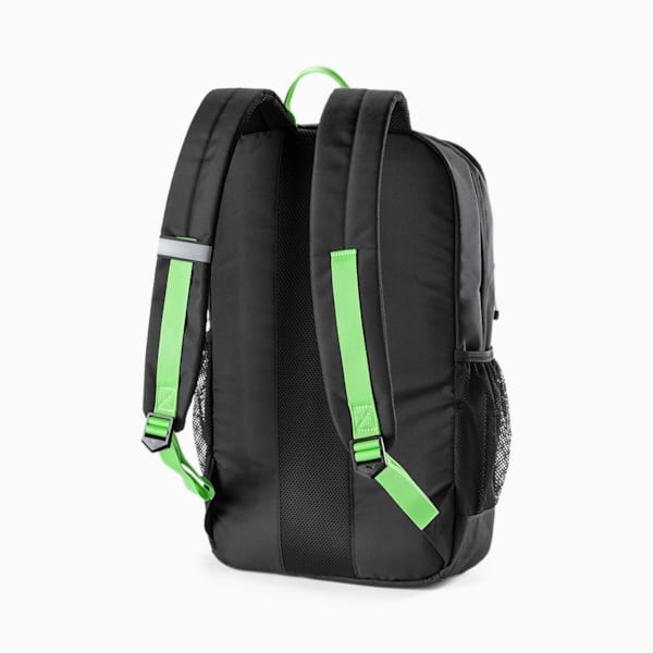 Mochila PUMA x SANTA CRUZ, Puma Black-Green Flash, extralarge