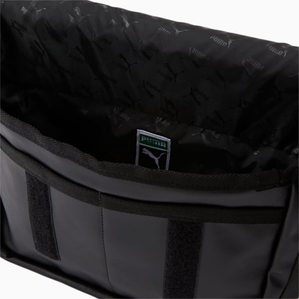 Bolso estilo mensajero PU Originals, Puma Black, extralarge