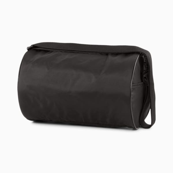 Pop Women's Barrel Bag, Puma Black, extralarge