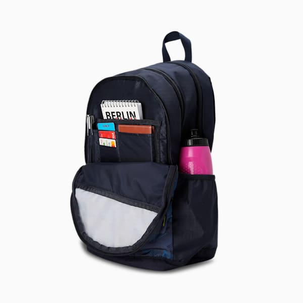 Graphic School Backpack, Peacoat, extralarge-IND