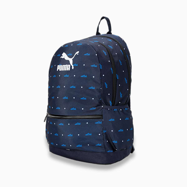 Streak Backpack, Peacoat-shoe AOP, extralarge-IND