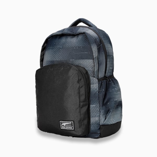 PUMA Form Backpack, PUMA Black-Gray AOP, extralarge-IND