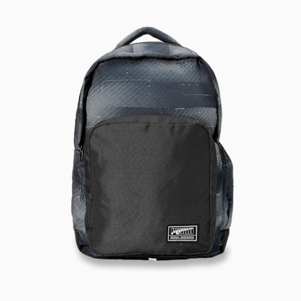 PUMA Form Backpack, PUMA Black-Gray AOP, extralarge-IND