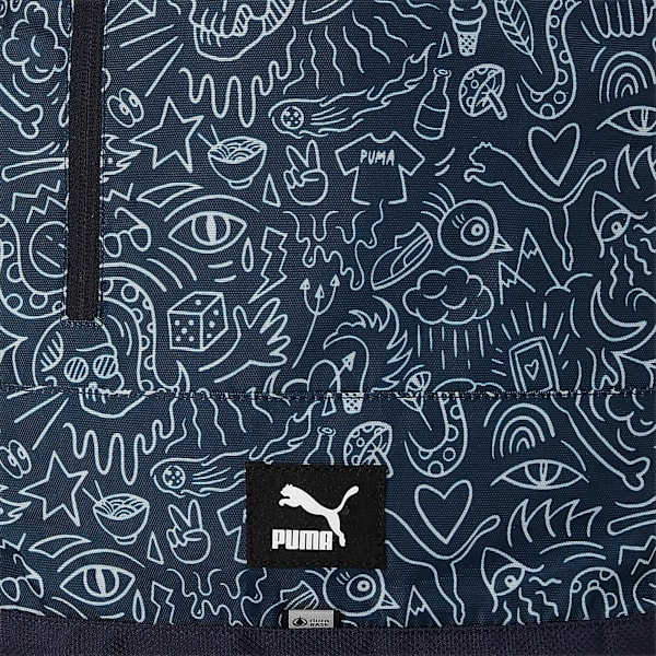 Lightweight All-Over-Printed Backpack, Intense Blue-Nimbus Cloud-AOP, extralarge-IND