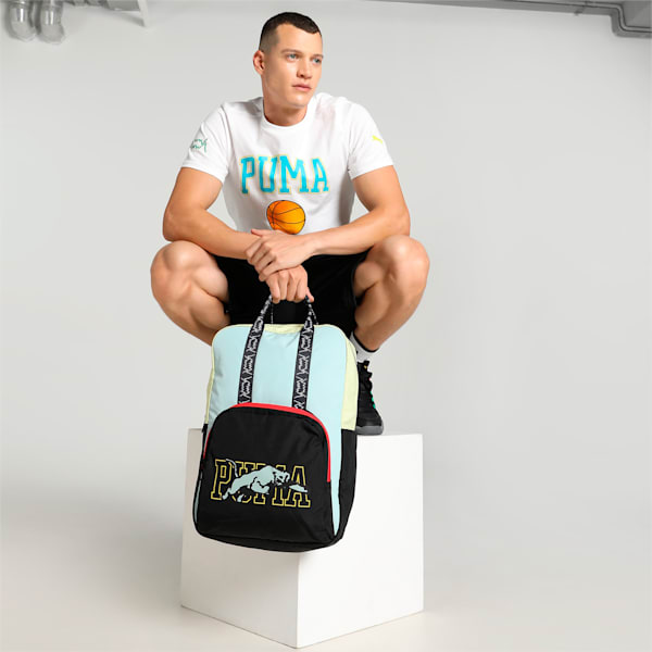 Basketball Unisex Backpack, Puma Black, extralarge-IND