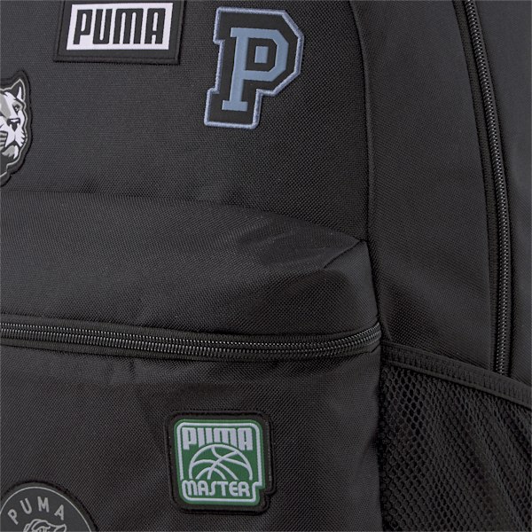 PUMA Patch Unisex Backpack, Puma Black, extralarge-AUS