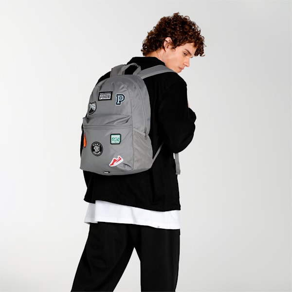 Patch Backpack, Steel Gray, extralarge-IND