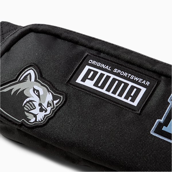Patch Waist Bag, Puma Black, extralarge