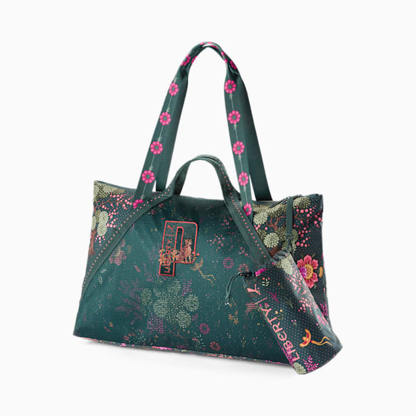 Bolso Mujer PUMA x LIBERTY, Green Gables-AOP, extralarge