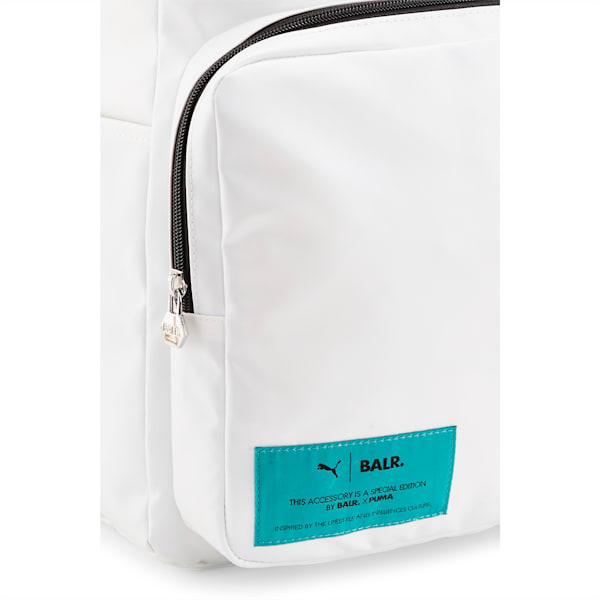 PUMA x BALR. Soccer Backpack, Puma White, extralarge
