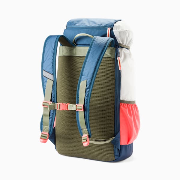 Mochila PUMA x HELLY HANSEN, Intense Blue-Hot Coral, extralarge