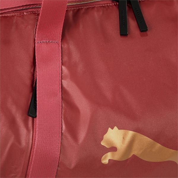 Essentials Moto Women's Training Barrel Bag, Mauvewood-Rose Gold-motopack, extralarge