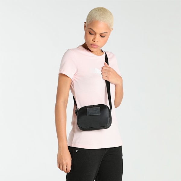 Core Pop Women's Cross Body Bag, Puma Black, extralarge-IND