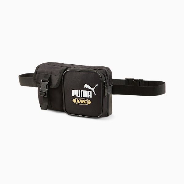 KING Waist Bag, Puma Black, extralarge