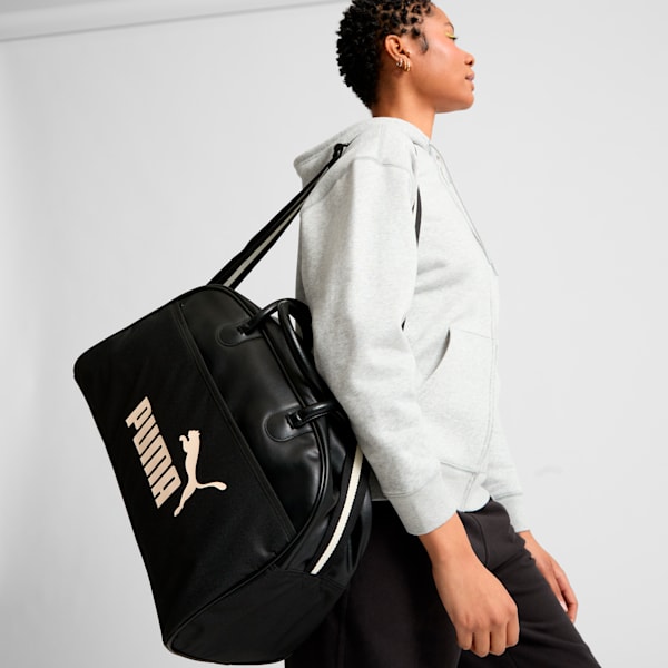 Bolso de mano Campus, Puma Black, extralarge