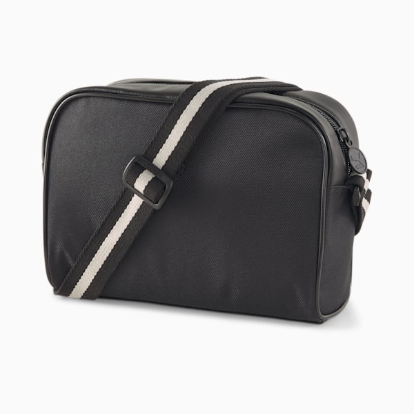 Campus Reporter Shoulder Bag, Puma Black, extralarge