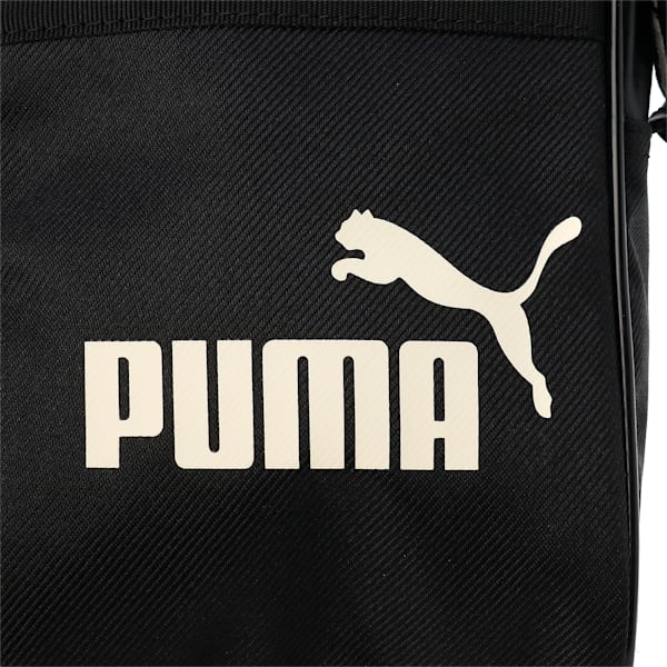ユニセックス キャンパス コンパクト ポータブル ショルダーバッグ 1.5L, Puma Black, extralarge-JPN