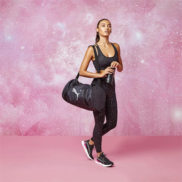 Bolsa de training tipo barril para mujer Essentials Story Pack, Puma Black, extralarge