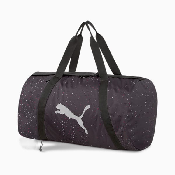 Athletic Essential Women's Training Barrel Bag, Puma Black, extralarge-IND