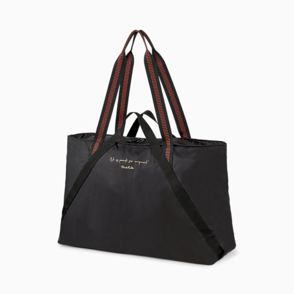 Bolso shopper de training PUMA x FRIDA KAHLO, Puma Black, extralarge