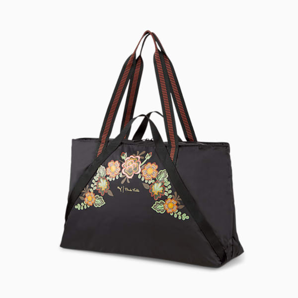 Bolso shopper de training PUMA x FRIDA KAHLO, Puma Black, extralarge