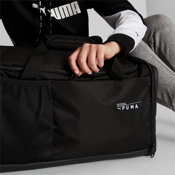 Medium Training Sports Bag, Puma Black, extralarge