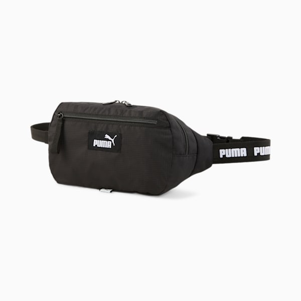 Evo Essentials Waist Bag, Puma Black, extralarge