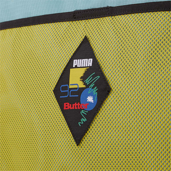 ユニセックス PUMA x BUTTER GOODS トートバッグ 22L, Mineral Blue-Puma Black-Maize, extralarge-JPN