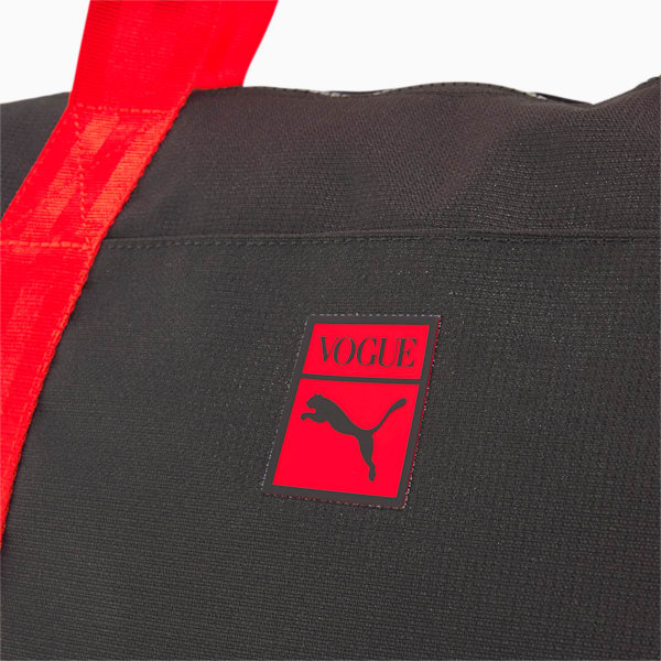 ウィメンズ PUMA x VOGUE トートバッグ 35L, Puma Black-Fiery Red, extralarge-JPN