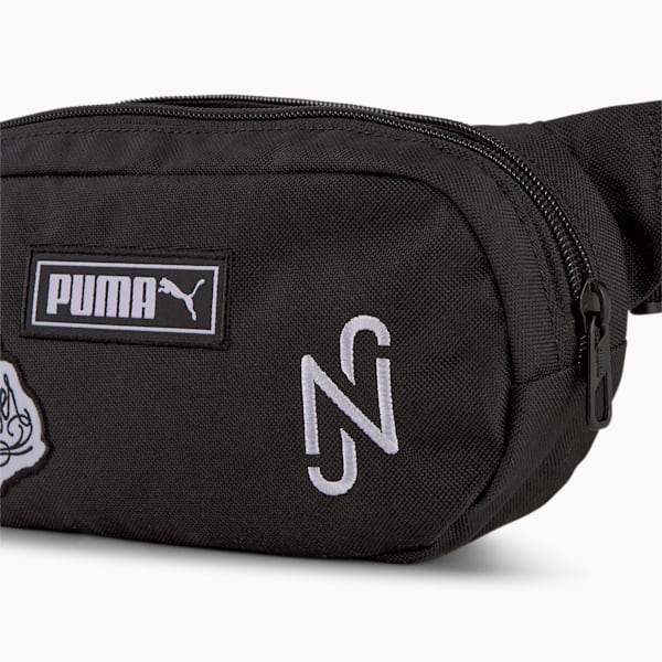 Neymar JR PUMA Patch Waist Bag, Puma Black, extralarge