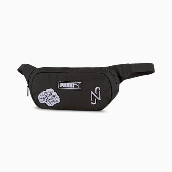 Neymar JR PUMA Patch Waist Bag, Puma Black, extralarge