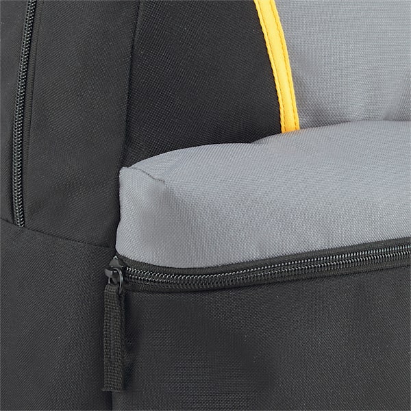 Phase Blocking Backpack, Puma Black-Steel Gray-Tangerine