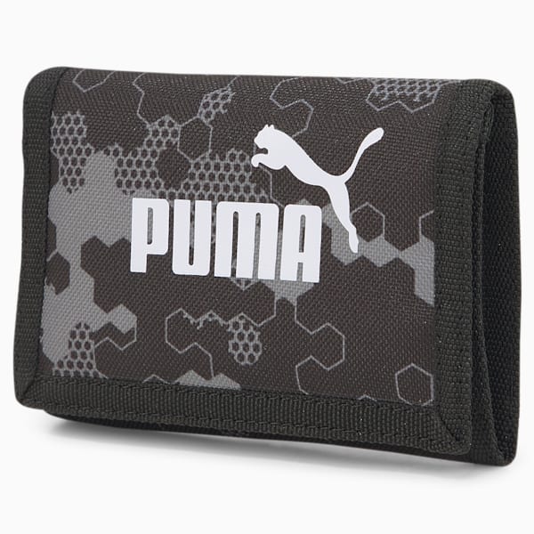 PUMA Phase AOP Unisex Wallet, PUMA Black-Camo Tech AOP, extralarge-IND