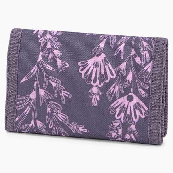 Phase AOP Wallet, Purple Charcoal-Floral AOP, extralarge-IND