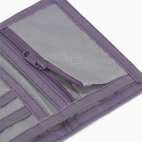 Phase AOP Wallet, Purple Charcoal-Floral AOP, extralarge-IND