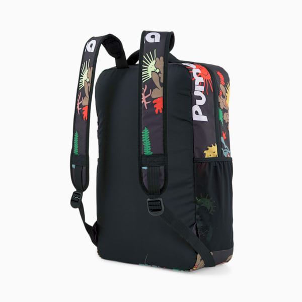 Adventure Planet Backpack, Puma Black-AOP, extralarge