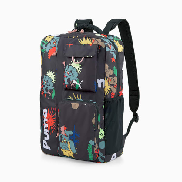 Adventure Planet Backpack, Puma Black-AOP, extralarge
