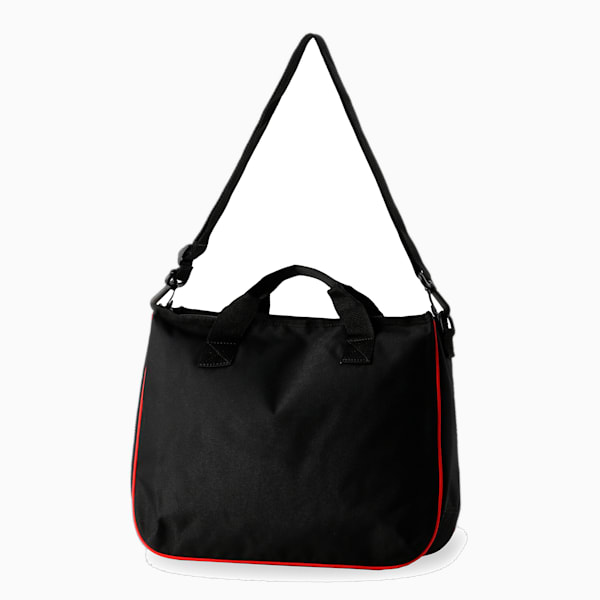 キッズ プーマ レッスン バッグ II 16L, PUMA Black-PUMA Red, extralarge-JPN