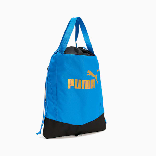 ユニセックス プーマ アクティブ グリップ シューサック 6L, Ultra Blue-PUMA Gold, extralarge-JPN