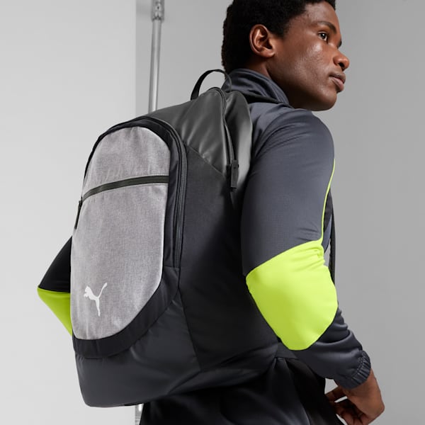Mochila teamFINAL XL, Puma Black-Medium Gray Heather, extralarge