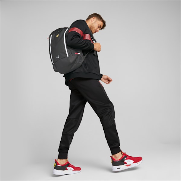 Scuderia Ferrari Race Suit Backpack, Puma Black, extralarge