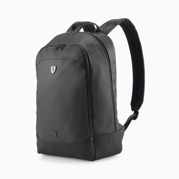 Puma black leather backpack online