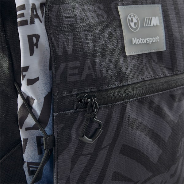 BMW M Motorsport Statement Backpack, Puma Black-AOP