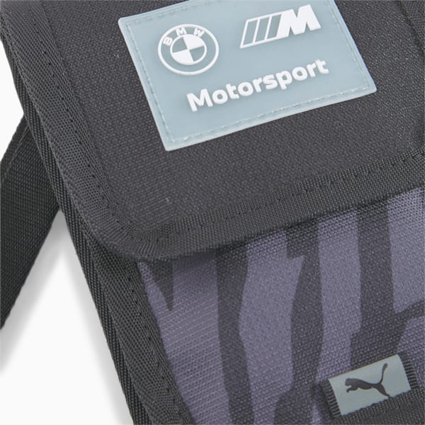 BMW M Motorsport Statement Wallet, Puma Black-AOP, extralarge
