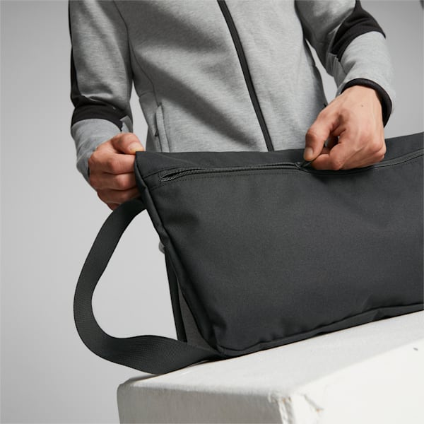 Academy Mini Messenger Bag, Puma Black, extralarge