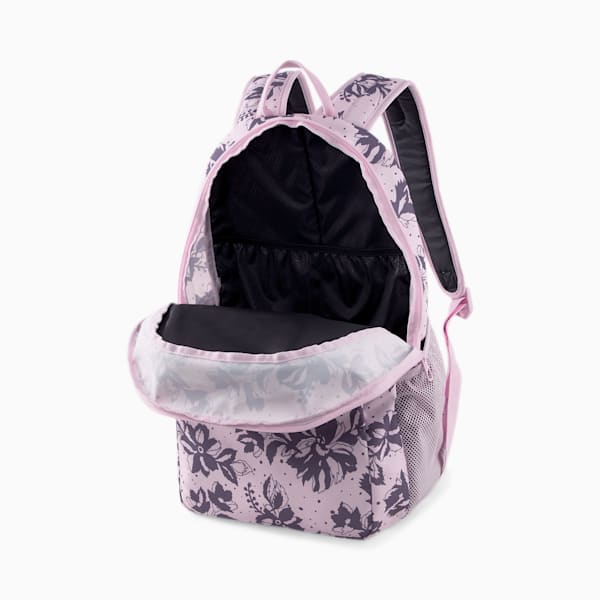 Academy Backpack, Pearl Pink-FLOWER AOP, extralarge-IND